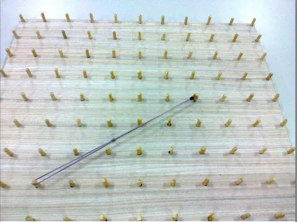 Figura 10: Representação de um vetor com projeções 5 unidades na horizontal e 3 unidades na  vertical