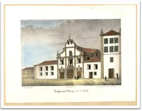 Figura 8 – Convento de São João, 1869  Fonte: Facebook “História dos Açores”  