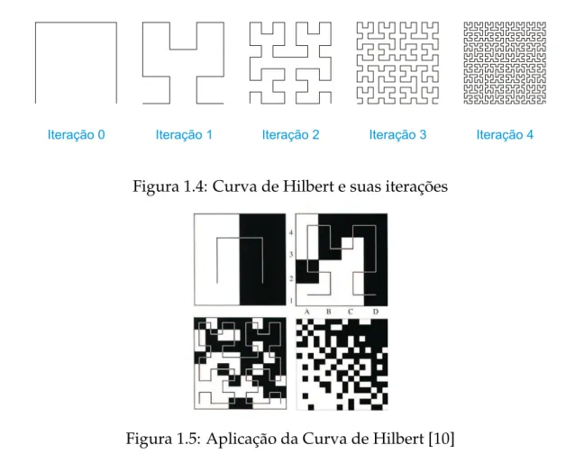 Figura 1.5: Aplicação da Curva de Hilbert [10]