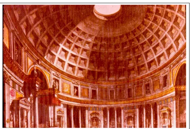 fig. 4.1. Panteón como imagem do mundo romano 