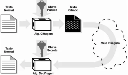 Figura 7 – Esquema da Criptografia de Chave Pública