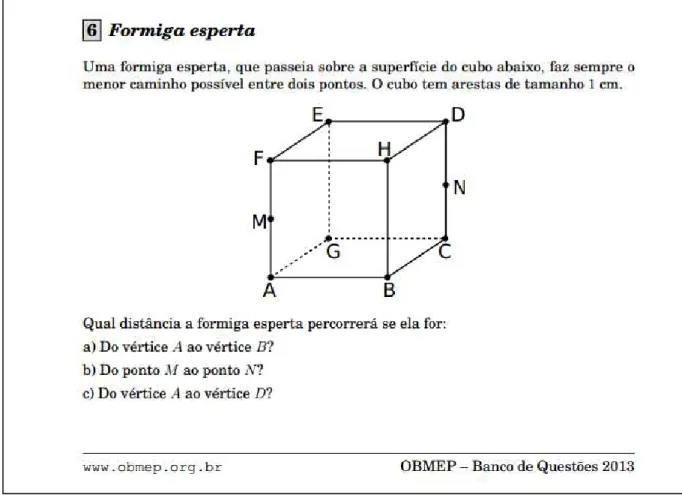 Figura 10 - Questão original do Banco de Questões da OBMEP 2013 