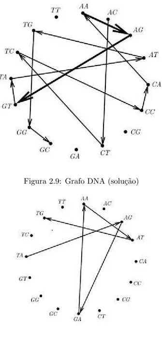Figura 2.9: Grafo DNA (solu¸c˜ao)