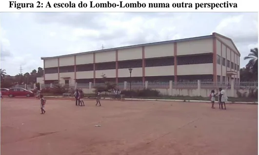 Figura 2: A escola do Lombo-Lombo numa outra perspectiva 