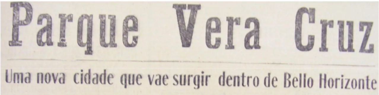 Figura 06: Anúncio de Venda de Lotes no Parque Vera Cruz