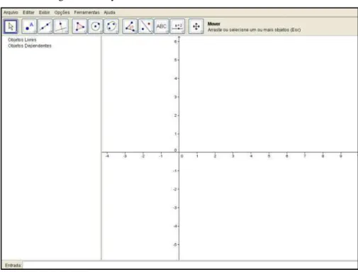 Figura 20: Layout do software GeoGebra  −  versão online 