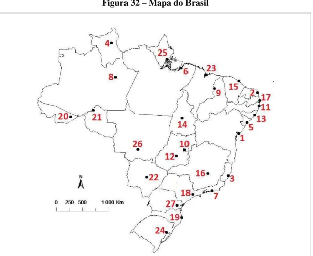 Figura 32  – Mapa do Brasil 