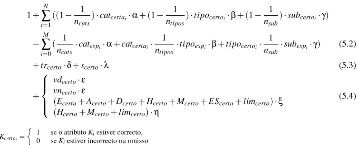 Figura 5.3: Fórmula da medida de avaliação do TEMPO estendido