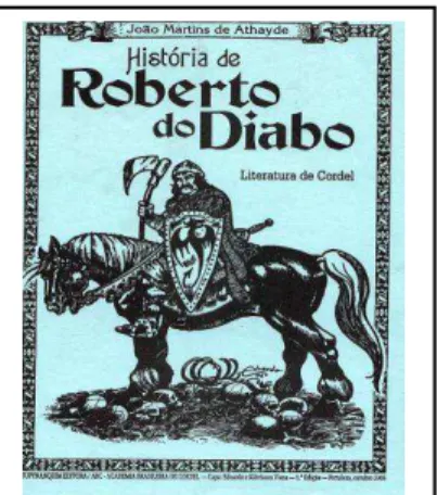 Figura  10:  F olheto  “História  de Roberto do  Diabo” 