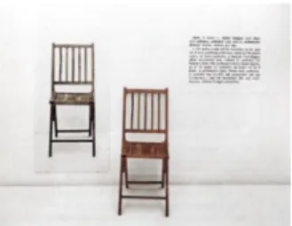 Figura 10 - One and three chairs, 1965 