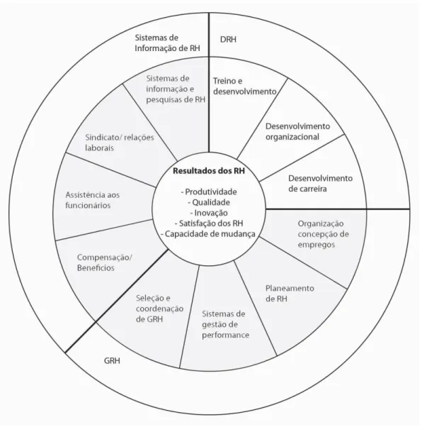 Figura 5 - Roda dos recursos humanos 