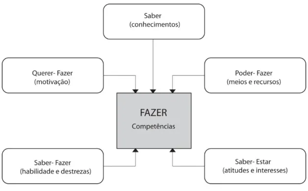 Figura 7 - Cinco Componentes da Competência 