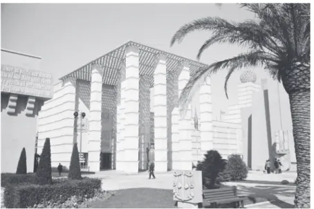 Figura 2 – Entrada do Pavilhão do Brasil na Exposição do Mundo Português (Lisboa,  1940)