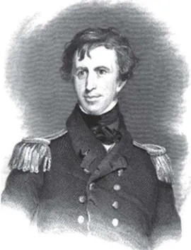 Figure 1: Lieutenant Commander Charles Wilkes (1845, v.1, cover page)
