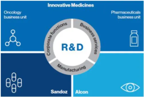 Figure 5: Novartis Divisions 