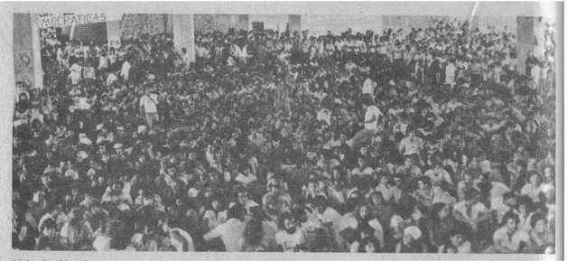 Figura 3. Dez mil pessoas participaram do Congresso de Salvador em 79  Fonte: Romagnoli e Gonçalves, 1979, p