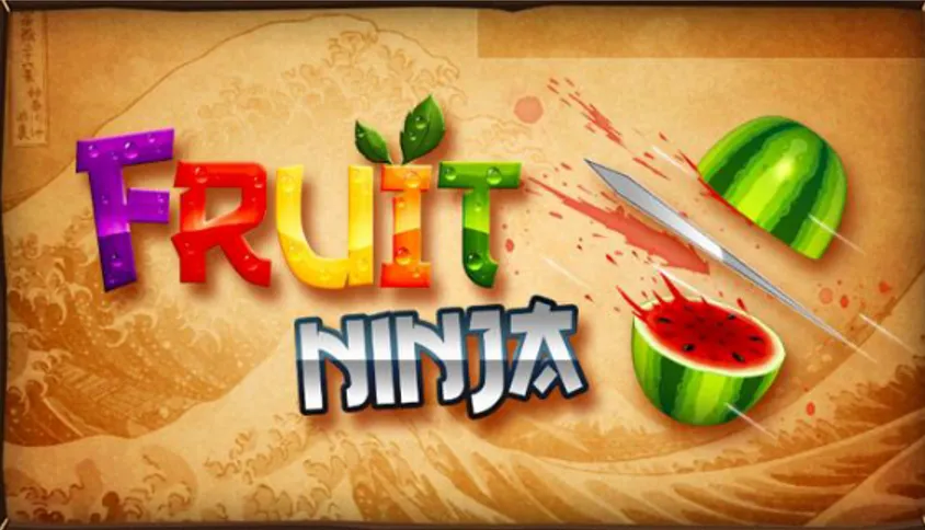 Figura 2-18 | Banner do videojogo Fruit Ninja (Halfbrick Studios, 2011) 