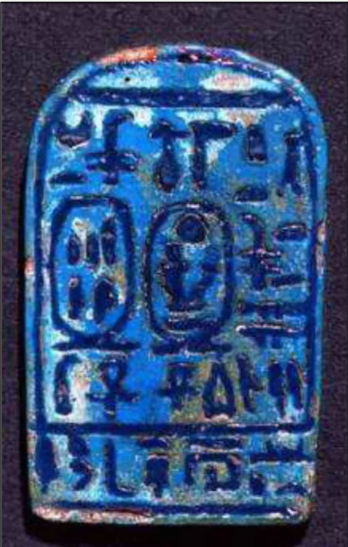 Figura 9 - Caixa de papiros pertencente ao faraó Amenófis IV. 