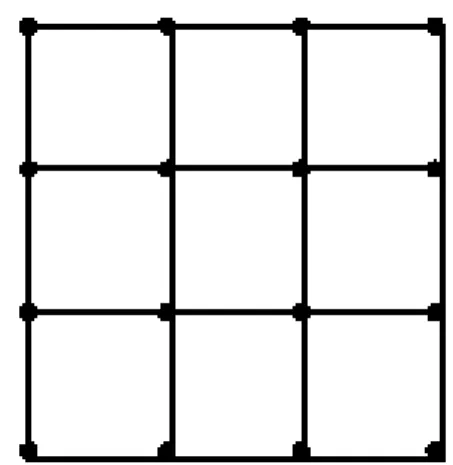 Figura 5.4: Quadrado de palitos de f ´osforos