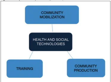 Figure 2.  Project development steps. Brazil, 2016.