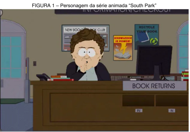 FIGURA 1  – Personagem da série animada “South Park” 