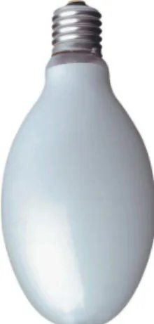 Fig. 26  – Lâmpada de vapor de mercúrio.  Fonte: http://www.flc.com.br/vm.html 