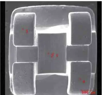 Table 2 - Criteria for qualitative evaluation of metallic bracket slot surface.
