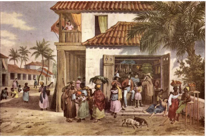 Figura 9: RUGENDAS, Johann Moritz. “Venda em Recife”. In: _______. Viagem Pitoresca Através do Brasil