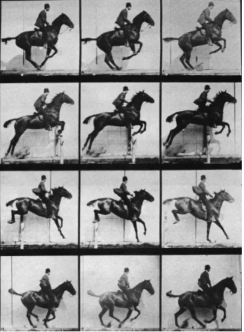 Figura 05 - Muybridge horse jumping  Fonte: Wikimedia Commons 16