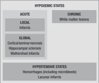 Figure 3. Suggested pathogenesis-based classification for cerebrovascular  lesions.