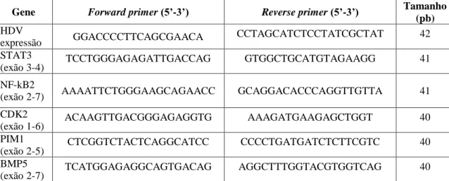 Tabela 2.3: Ciclos de temperatura e respetiva duração usados nas reações de PCR.  
