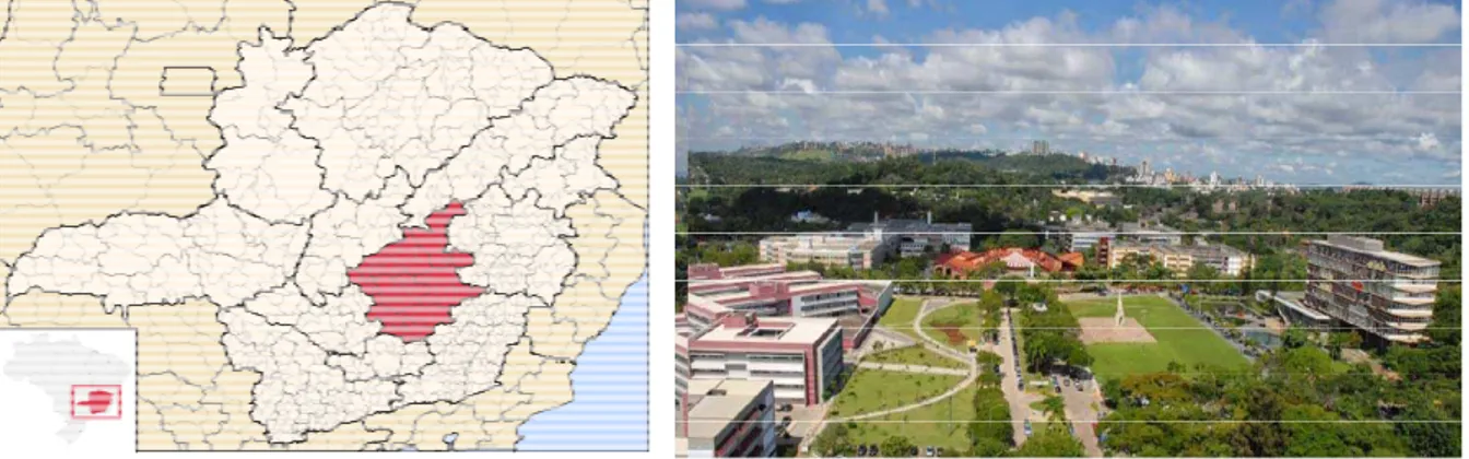 FIGURA 1 – UFMG – Universidade Federal de Minas Gerais              Fonte: https://www.ufmg.br/conheca/ac_index.shtml 
