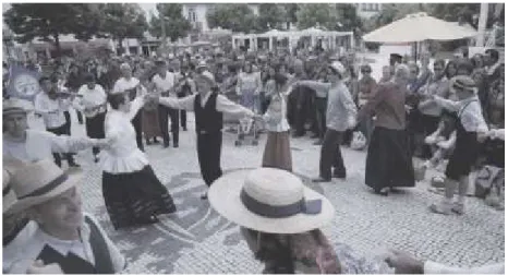 Figura 4-Grupo AJA Baile da EBI da Horta(Festas de Estarreja-3-junho) 
