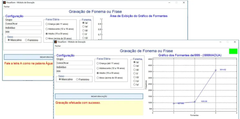Figure 1. Graphical interface software program for sample collection