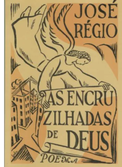 Figura 13: Capa da 1.ª edição de As Encruzilhadas de Deus, de 1936. 