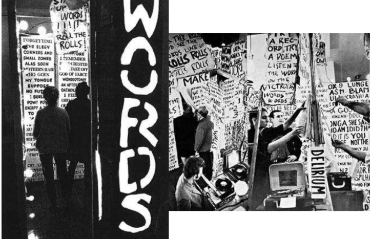 Figura 27  – Allan Kaprow, Words, 1962. 