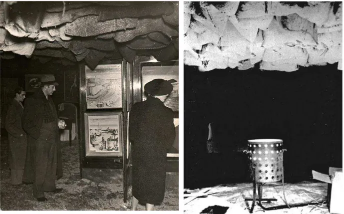 Figura 09  – Marcel Duchamp, 1.200 Sacos de Carvão, 1938. 