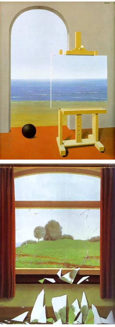 Ilustração 4 -  R. Magritte A Condição