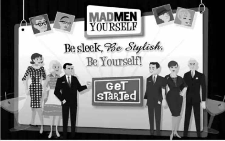 Fig. 5 – O site MadMenYourself