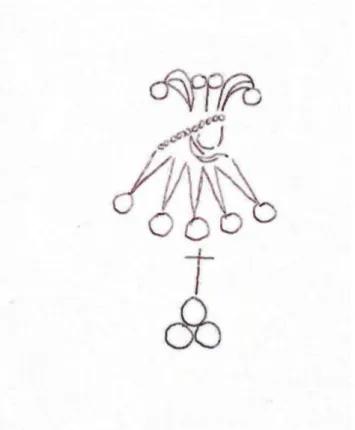 Figura nº 2 - Marca d'água encontrada nas folhas do Livro de Tombo 