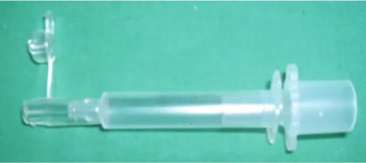 Figure 1 - Adaptor for trans-tracheal ventilation.