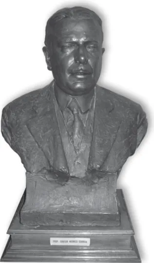 Figura n.º 3 – Busto em bronze de Mendes Correia, Museu de História Natural da  Faculdade de Ciências da Universidade do Porto