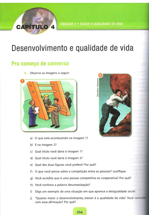 Figura 3  – Capítulo 4, p.214. Fonte: Oliveira (coord.), 2007. 