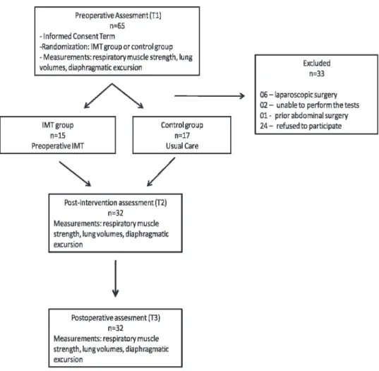 Figure 1 - Flowchart of the study participants.