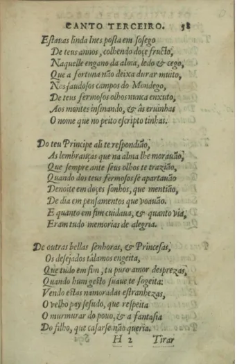 Fig. 1. Luís de Camões, Os Lusíadas, III, 120, of the editio princeps (http://purl.