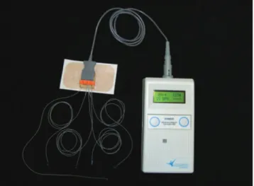 Figure 3 - The clinical station and the diaphragmatic pacing device.