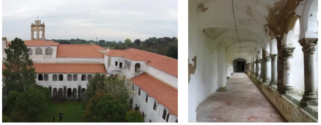 Fig. 13 – Claustro do convento de S. Bernardo de Portalegre. 