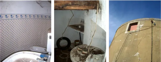 Fig.  43|Instalações  sanitárias  de  um  moinho  de  vento  do  Oeste  reconvertido  em  habitação,  em  Vila  Verde  dos  Francos