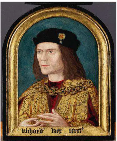 FIGURA 4  – Retrato de Richard III, c. 1510, óleo sobre madeira (40 cm x 28 cm), autor  desconhecido