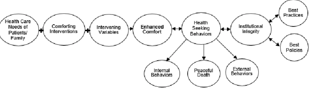 Figure 1: Conceptual framework for the Comfort Theory. 